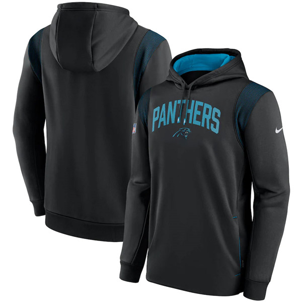 Mens Carolina Panthers Black Sideline Stack Performance Pullover Hoodie,We sell and wholesale Mens Carolina Panthers Black Sideline Stack Performance Pullover Hoodie on line form chian!